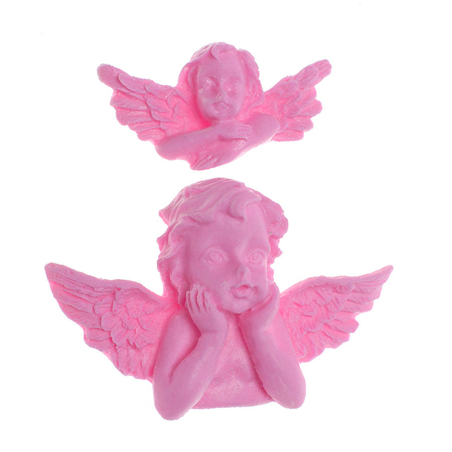 medium angels zaniel 2-cavity silicone mold