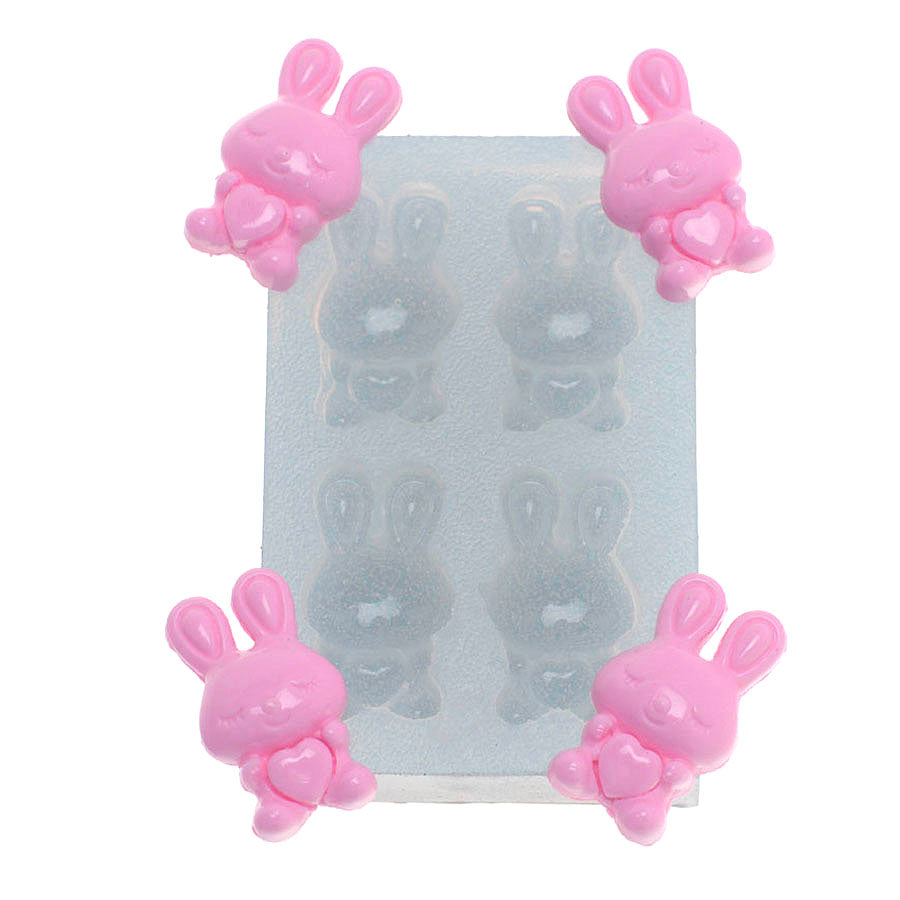 easter bunny silicone mold easter bunnies moud