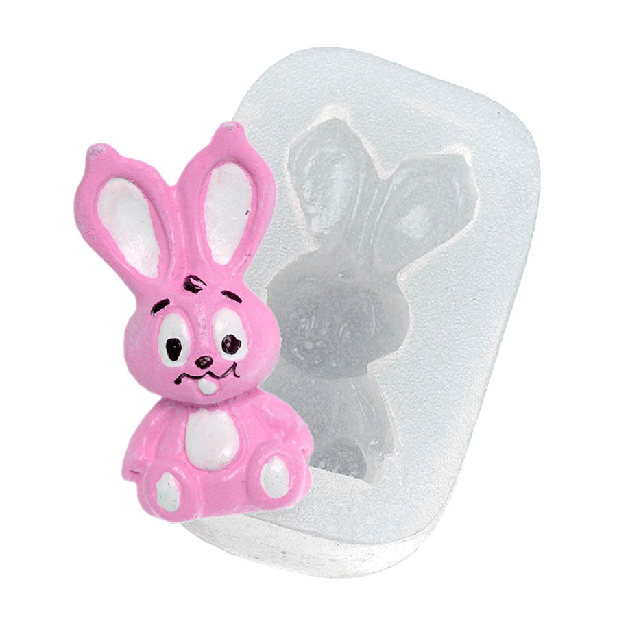 easter bunny silicone mold