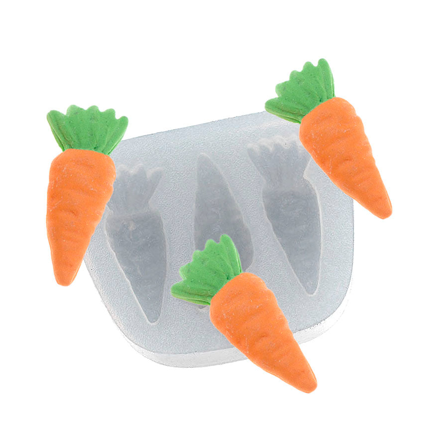 medium easter carrots silicone mold