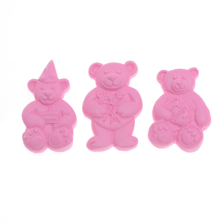 trio of bears silicone mold