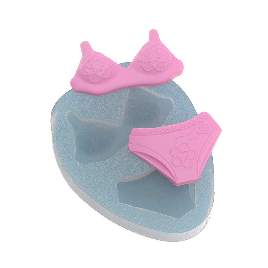 women's underwear lingerie swimsuit bra and panty silicone mold