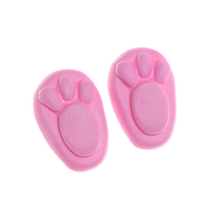 easter bunny paws silicone mold
