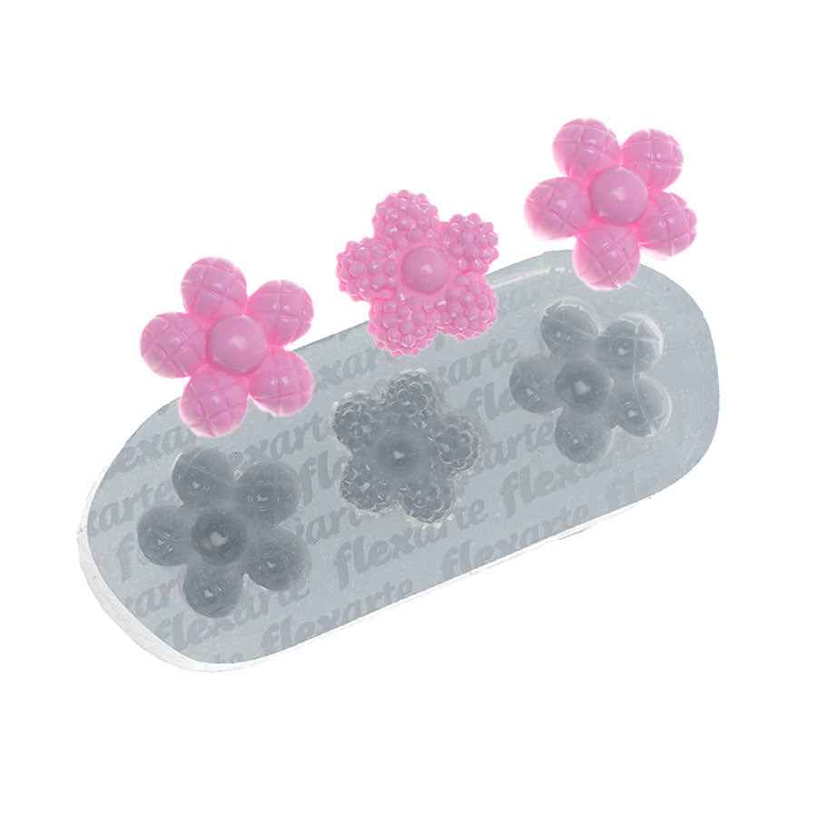 little flowers ayala silicone mold spring mold