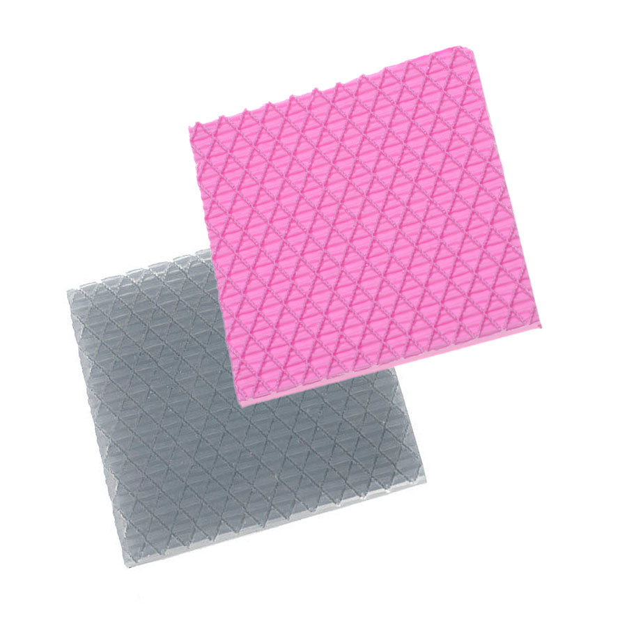 rhombus impression cake texture sheet silicone mold