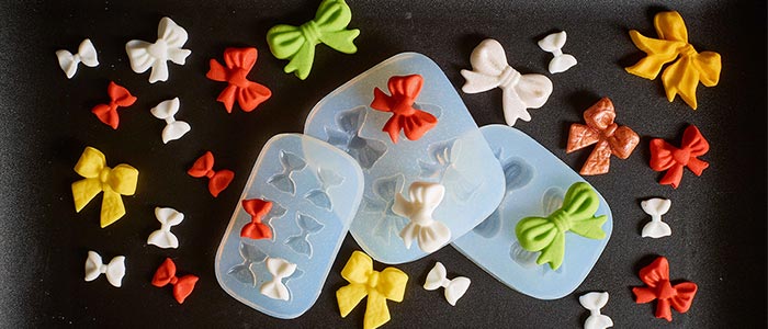 FLEXARTE Small Flowers Set Silicone Mold