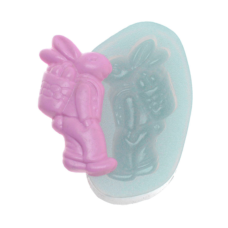 standing easter bunny silicone mold easter moud
