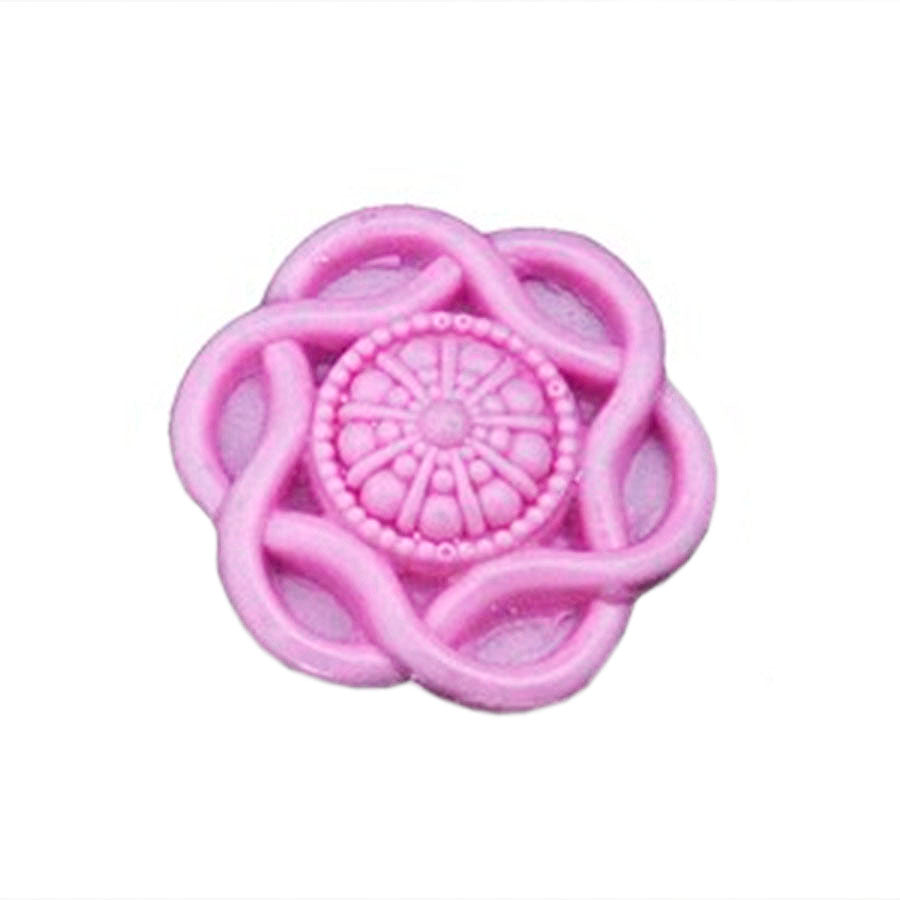 mandala button silicone mold