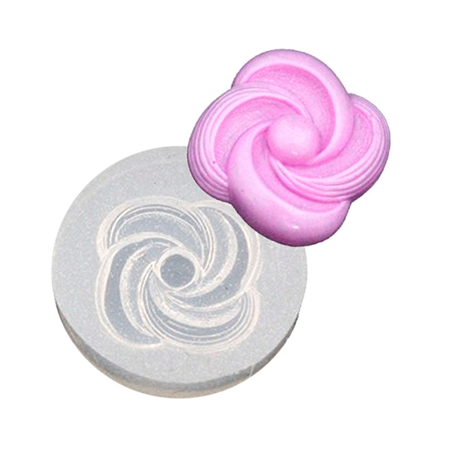 tornado button silicone mold