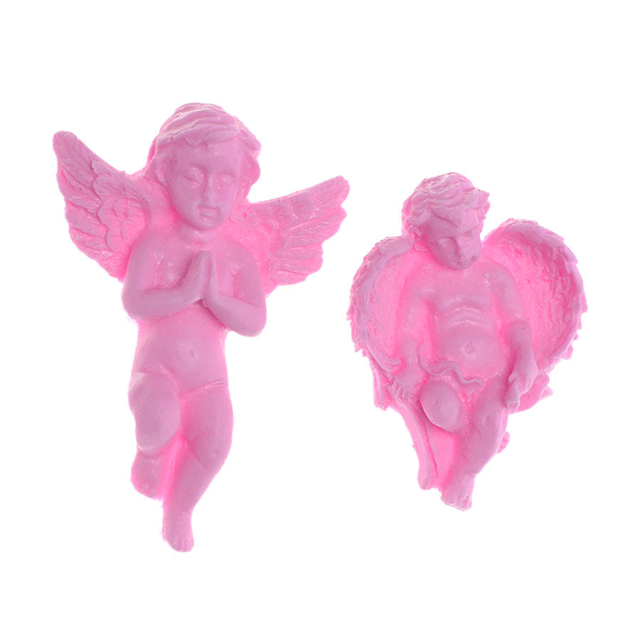 angels with open wings (m) silicone mold
