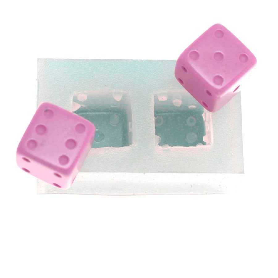 Diy Dice Shaped Ice Mold Trays Chocolate Cake Moulds