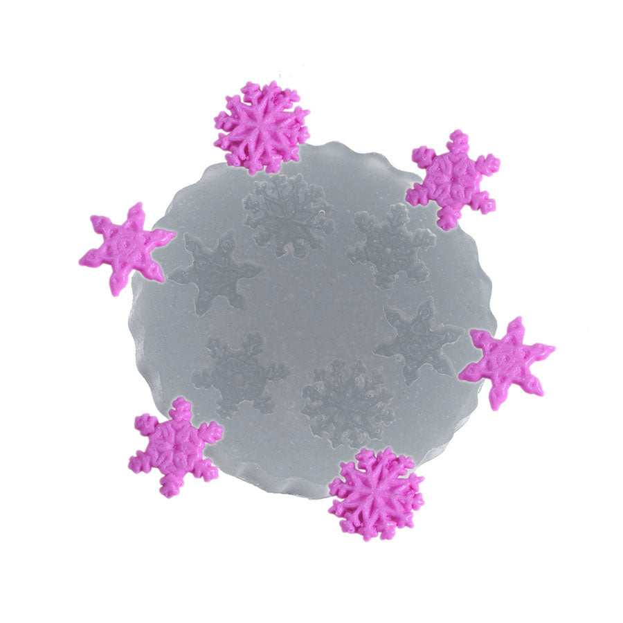 Mini Snowflakes Chocolate Mold