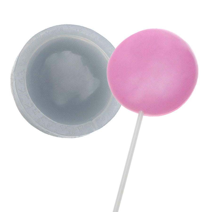 lollipop cookie size ø 2.24" silicone mold