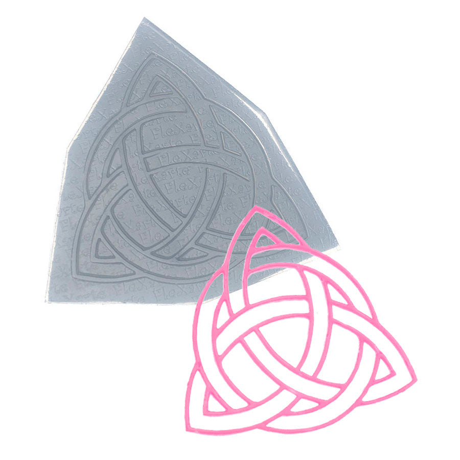 interlaced triangle lace silicone mold