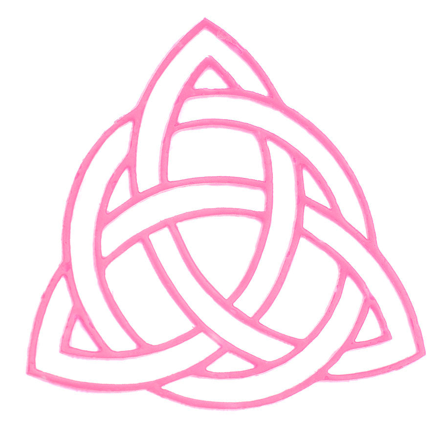 interlaced triangle lace silicone mold
