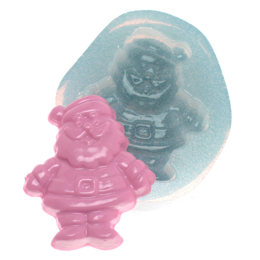 santa claus body fondant silicone mold