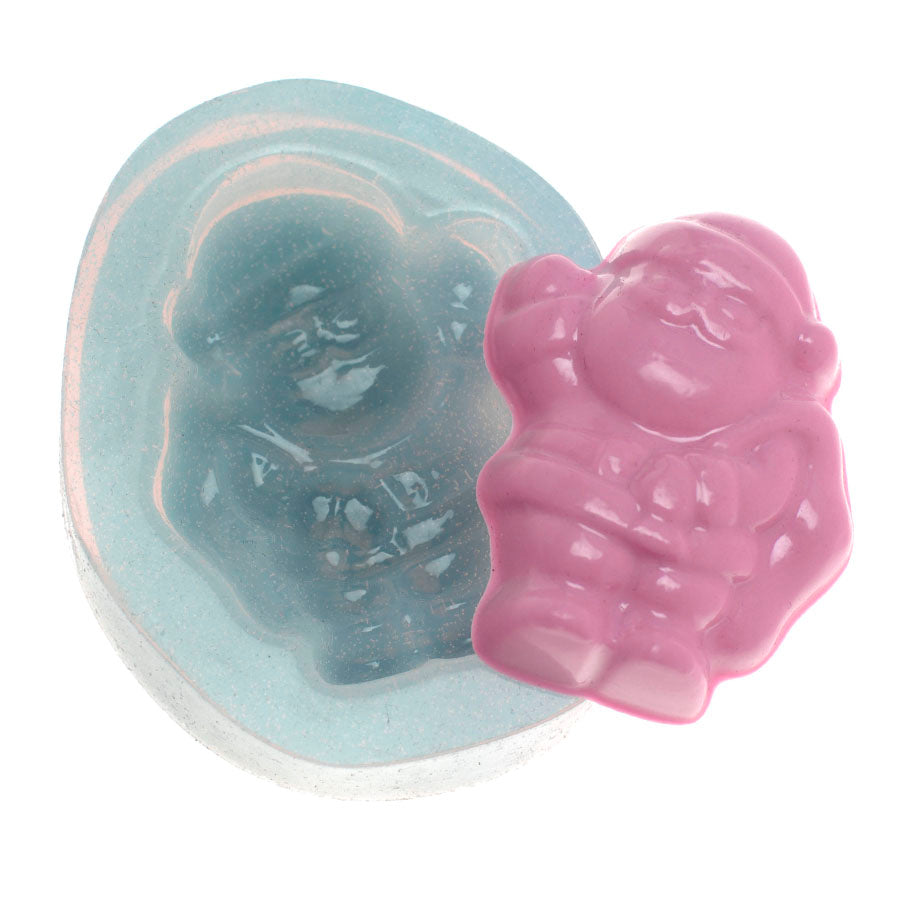 father christmas santa claus candy silicone mold