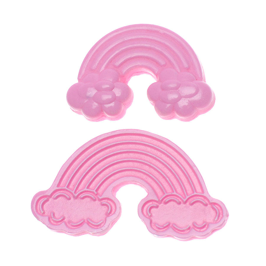 double rainbow silicone mold