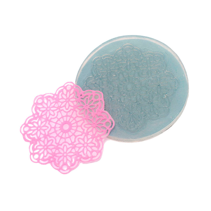 small lace silicone mold
