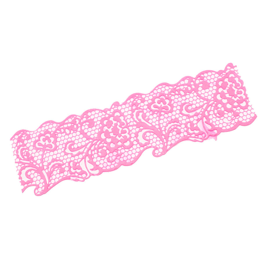 floral impression mat cake lace silicone mold