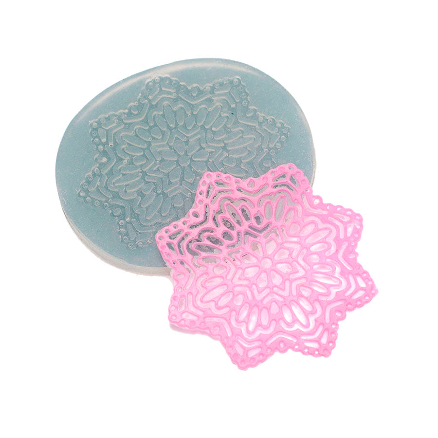 small cookie lace silicone mold
