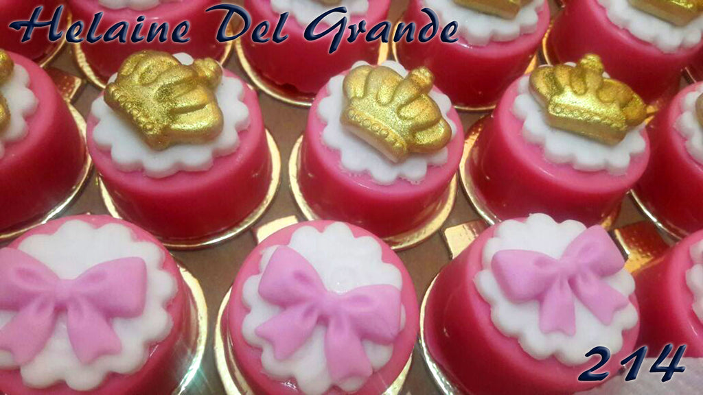 medium royal crown silicone mold