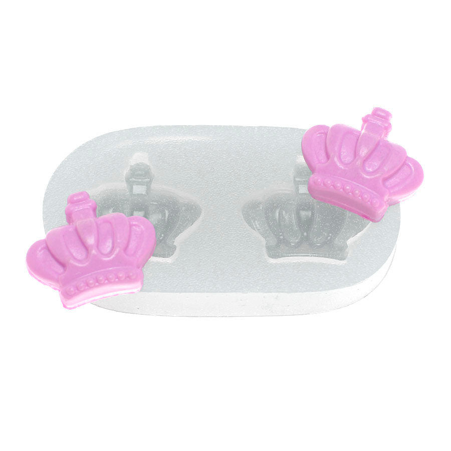 medium royal crown silicone mold