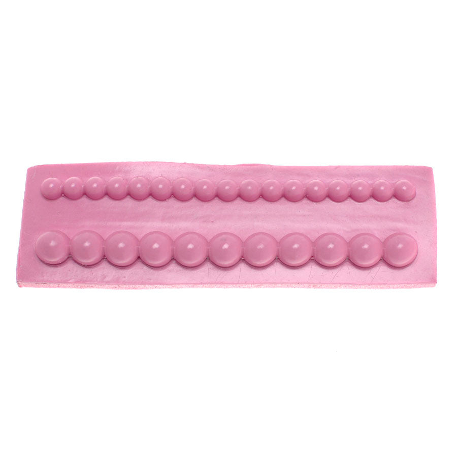 pearls bead cake border silicone mold rope jewelery ring - pearl  fondant border moud