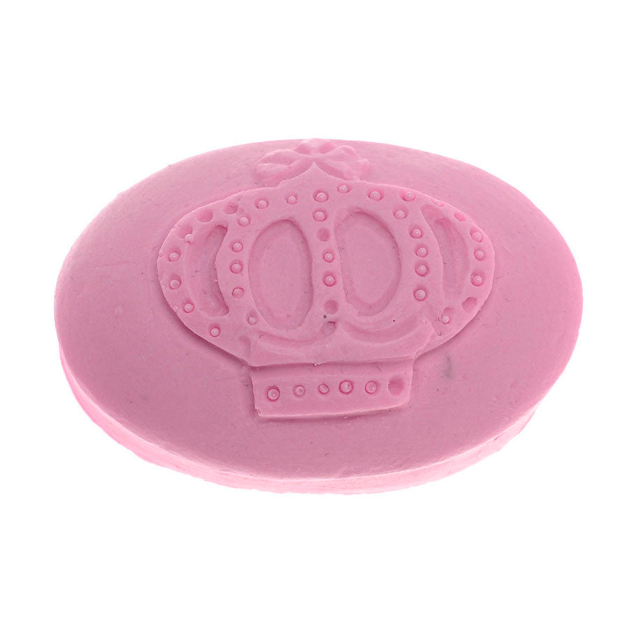 royal crown fondant silicone mold