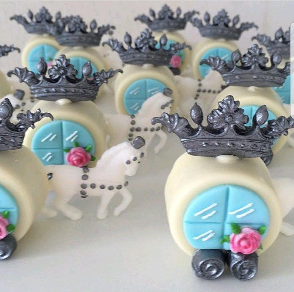 multi royal crowns silicone mold
