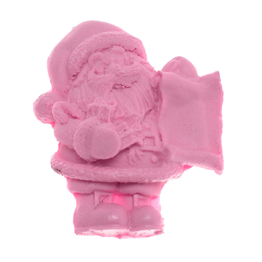 santa claus with parchment silicone mold