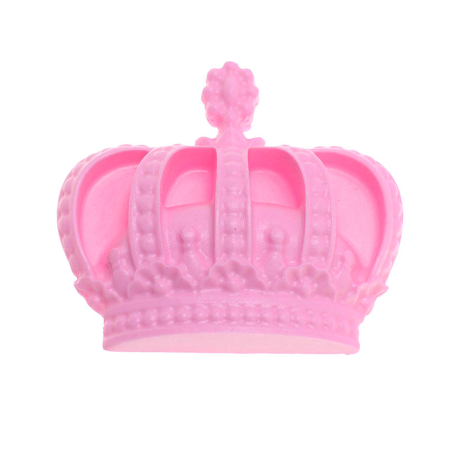 large classic real crown silicone mold