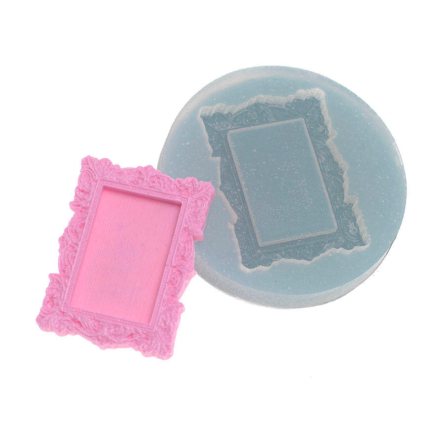 rectangular mirror frame (s) silicone mold