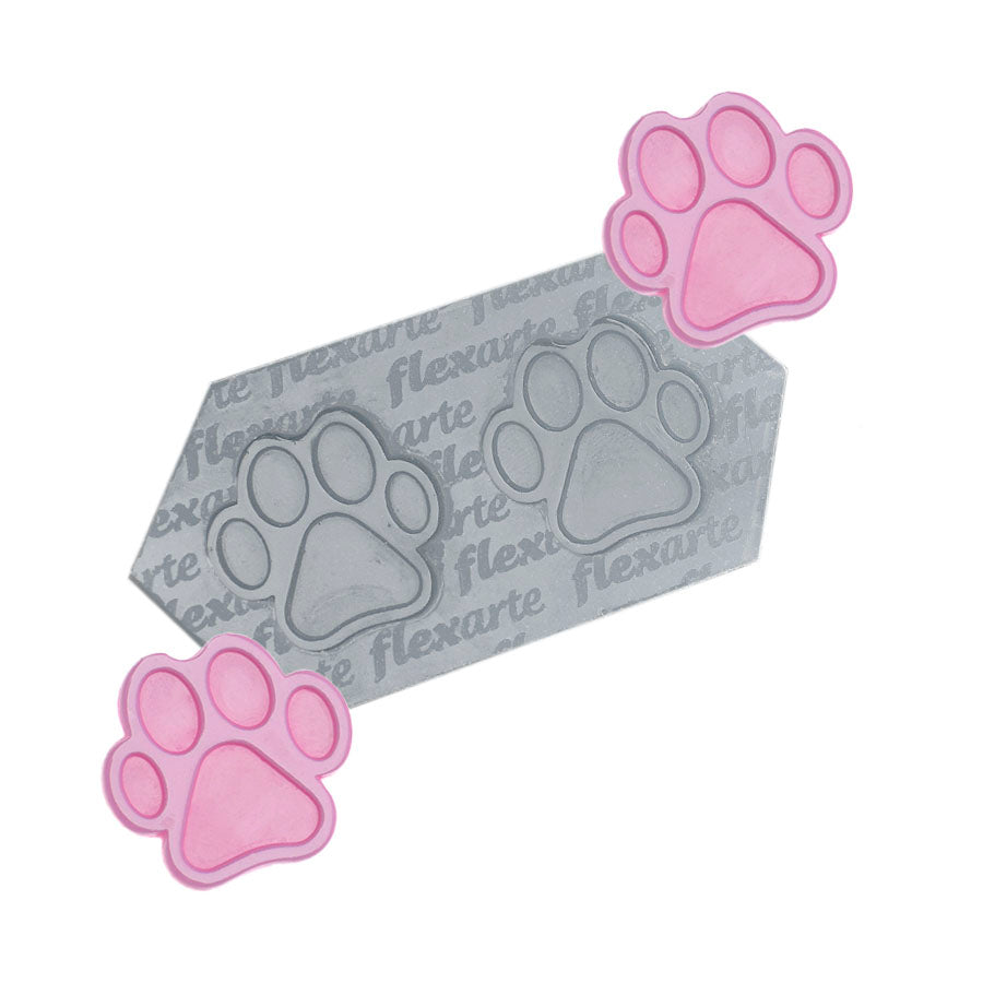 dog paws (m) silicone mold