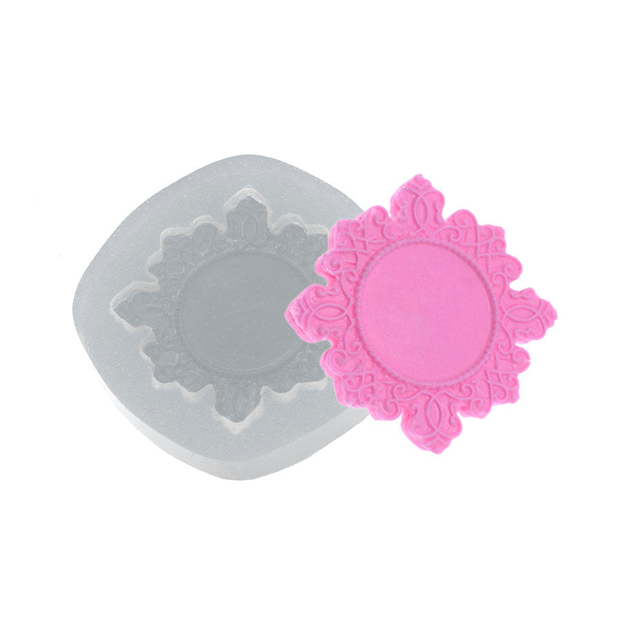 square giza frame silicone mold