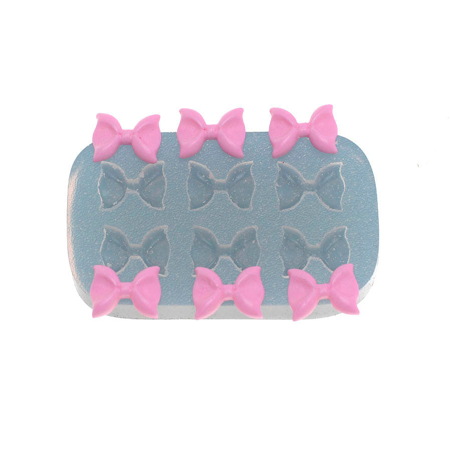 little fancy bows 6-cavity silicone mold