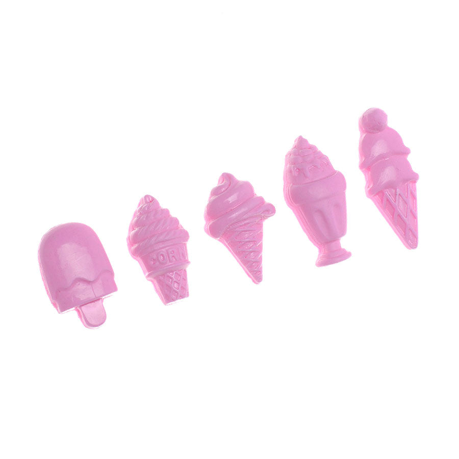 mini desserts: ice cream - sundae - popsicle - milkshake silicone mold