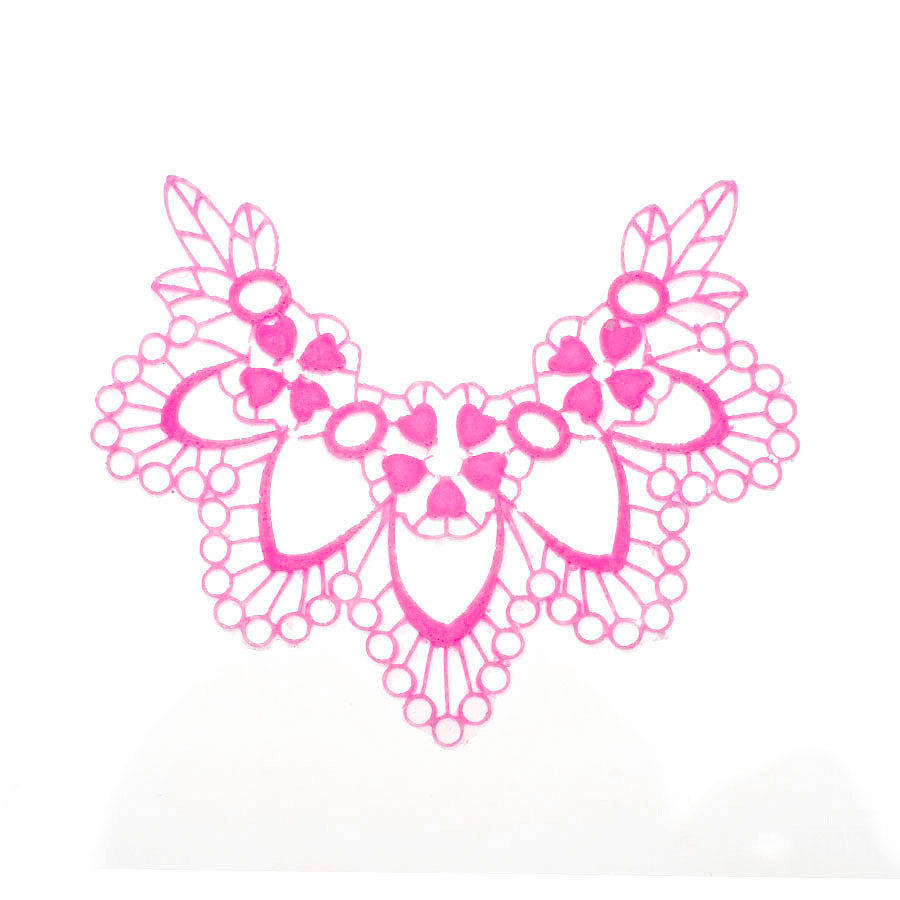 lace maxi necklace silicone mold