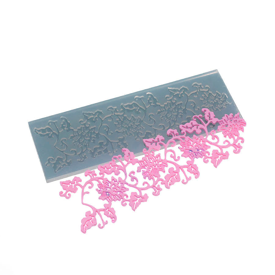 rectangular lace silicone mold