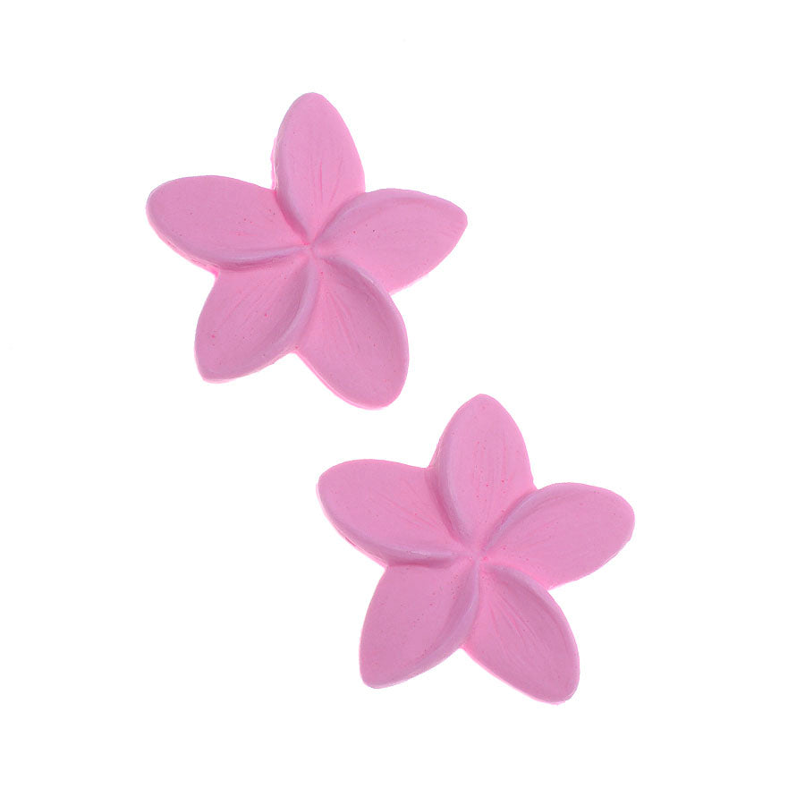 flowers pinwheel with 5 petals silicone mold