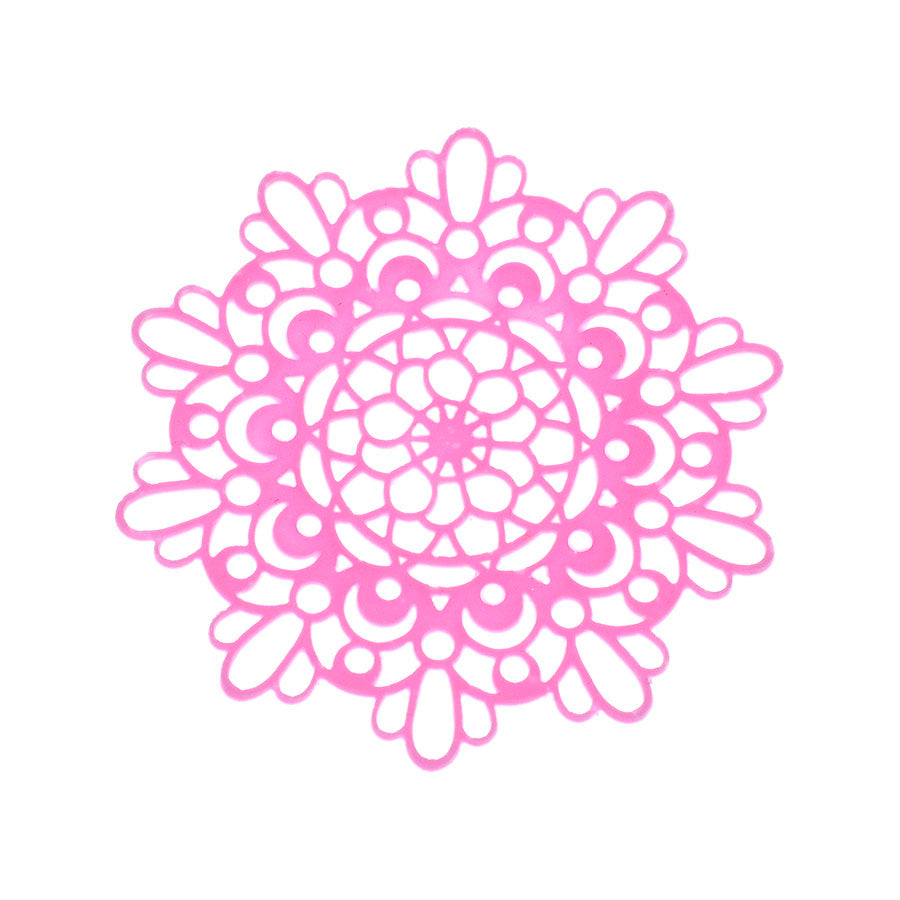 octagonal lace silicone mold