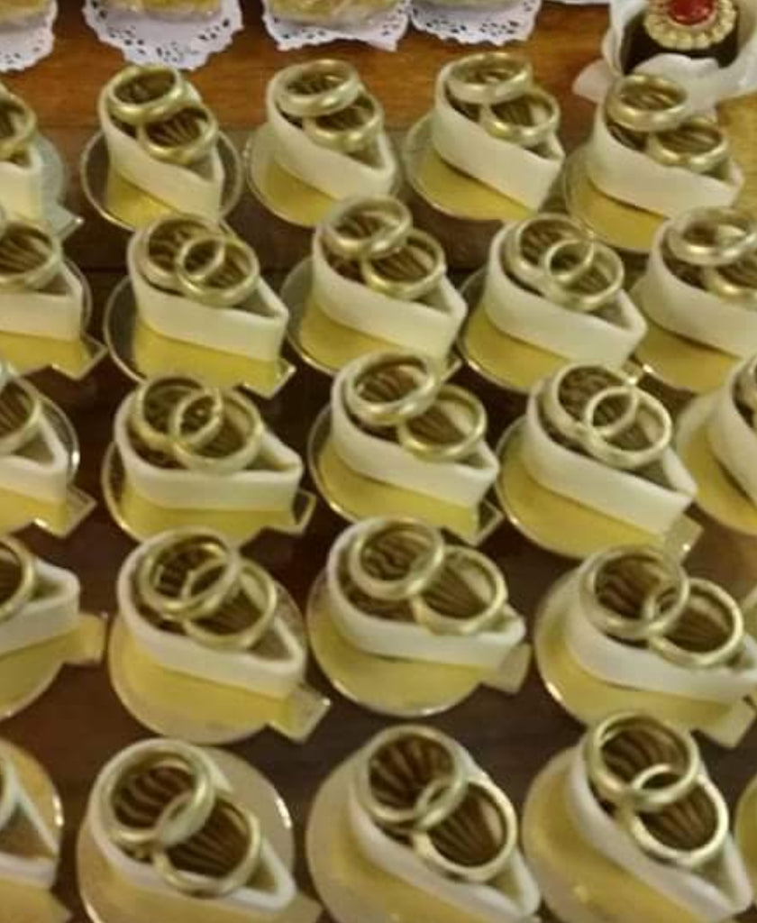 wedding rings intertwined silicone mold