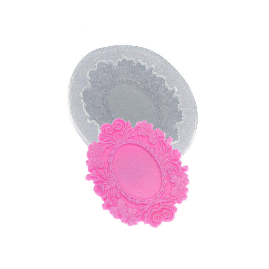 oval selbach mirror frame (s) silicone mold
