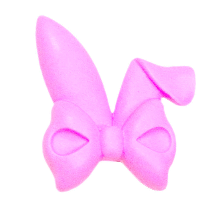 easter bunny ears with bow silicone mold moud