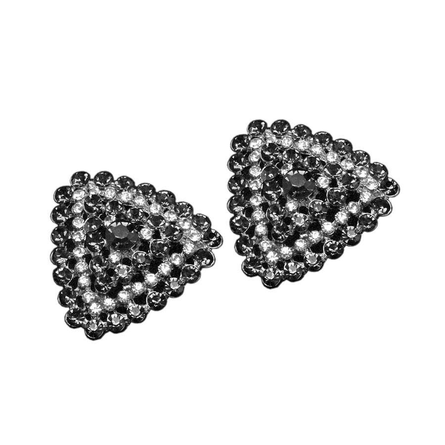 triangular shaped jewel little gems silicone mold