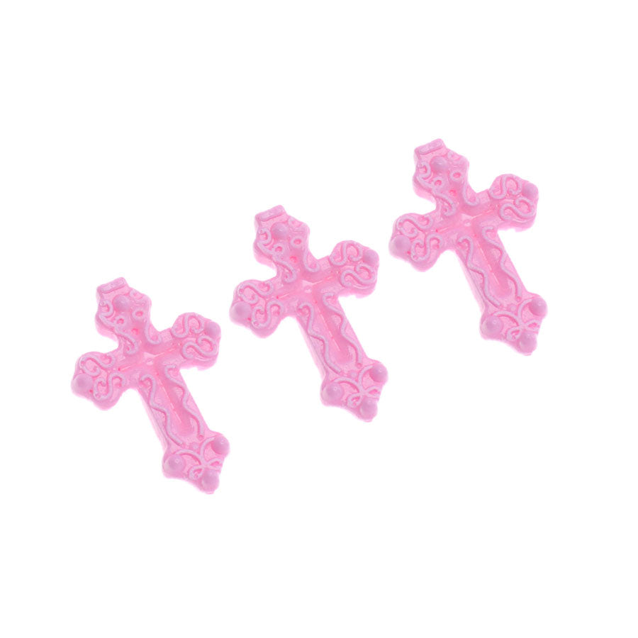 trio of mini crosses - religion - silicone mold