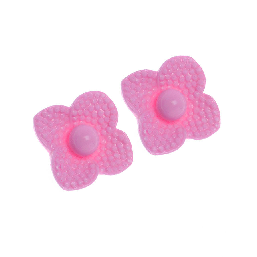flower jewel with pearl silicone mold