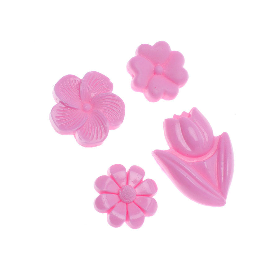 assorted flowers silicone mold spring mold