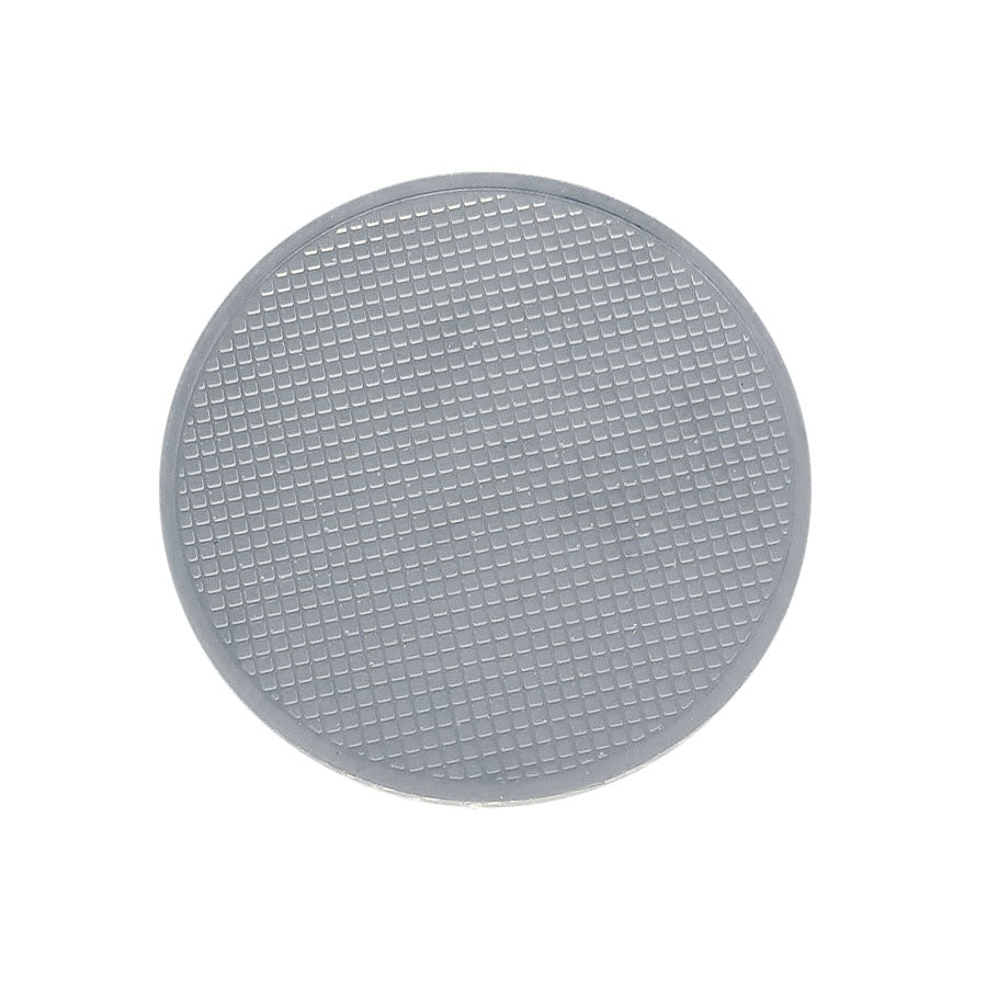 round grid mat cake cupcake texture - small cross stich silicone mold - ø 3.66"