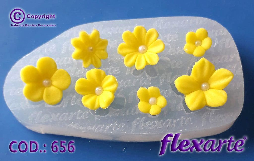 small eva flowers silicone mold spring mold